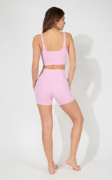 Nux Sabrina Bra Tank & 5" No Front Seam Short Set - 90 Degree by Reflex