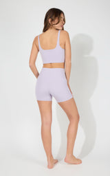 Nux Sabrina Bra Tank & 5" No Front Seam Short Set