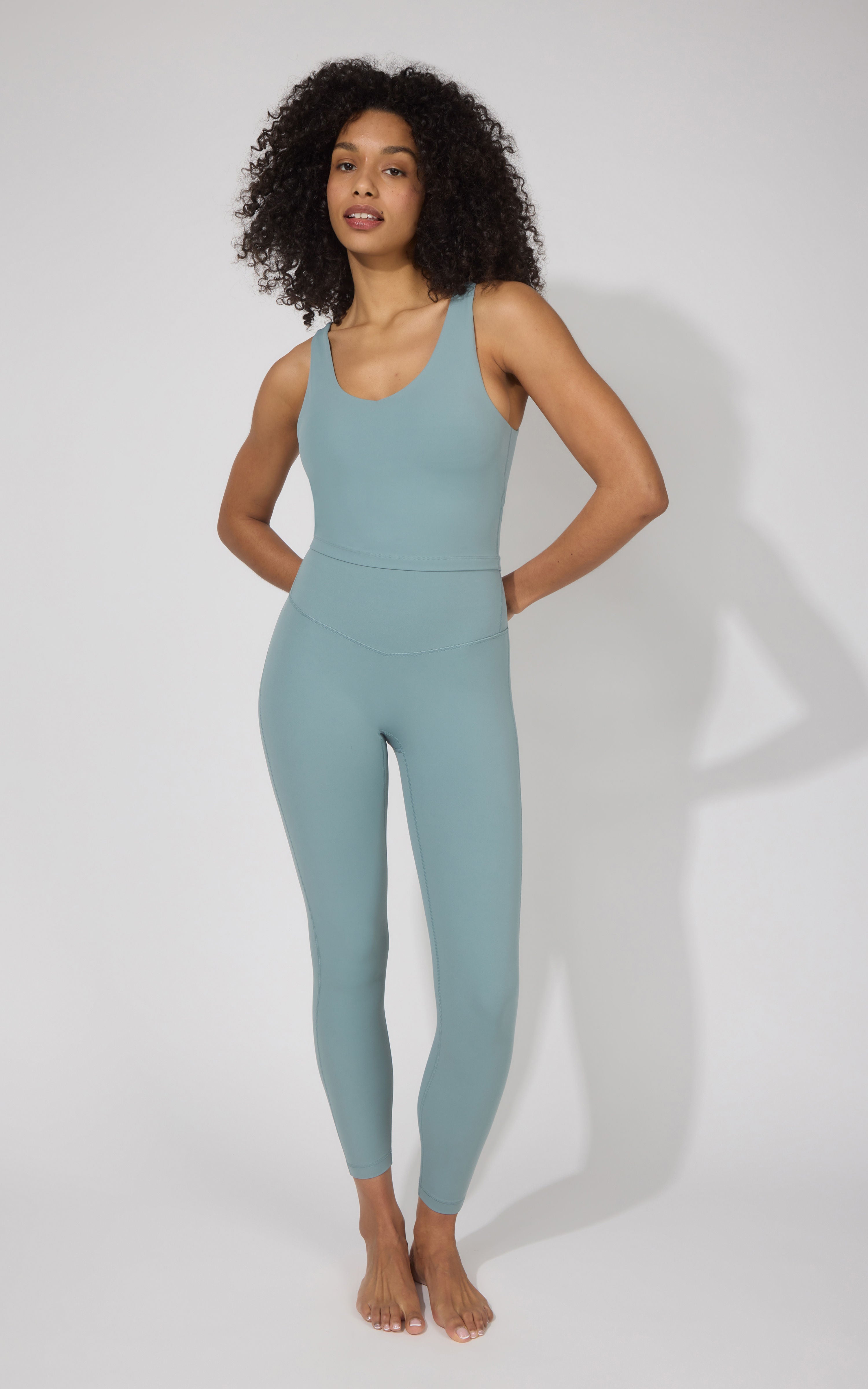 Everyday Serene Tank & Flexvi Ankle Tight Set - 90 Degree by Reflex