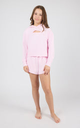 Girls Supreme Waffle Zoe Hoodie & Short Set