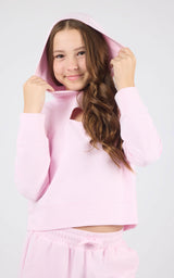 Girls Supreme Waffle Zoe Hoodie & Short Set