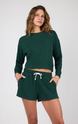 Terry Sunset Bay Pullover & Short
