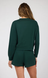 Plush Rib Avenlee Long Sleeve & New Flow Short Set