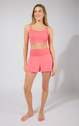 Strappy Back Bra Tank & Short Set