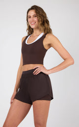 Lux Veda Tank & 2 in 1 Running Short Set - 90 Degree by Reflex