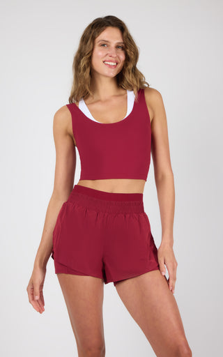Lux Veda Tank & 2 in 1 Running Short Set - 90 Degree by Reflex