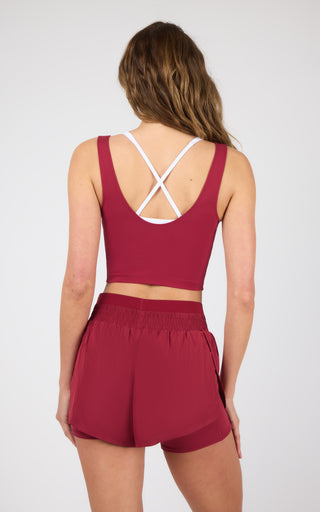 Lux Veda Tank & 2 in 1 Running Short Set - 90 Degree by Reflex
