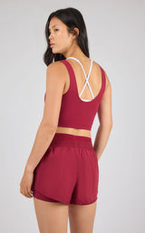 Lux Veda Tank & 2 in 1 Running Short Set - 90 Degree by Reflex
