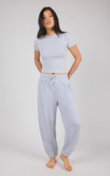 Mochi Rib Daily Flow Short Sleeve & Barrel Jogger Set