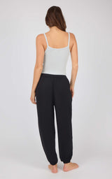 Ribbed Replay Tank & Brushed Jersey Jogger Set - 90 Degree by Reflex