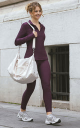 Chill Tech Rib Audra Half Zip Jacket & Everyday Ankle Tight Set