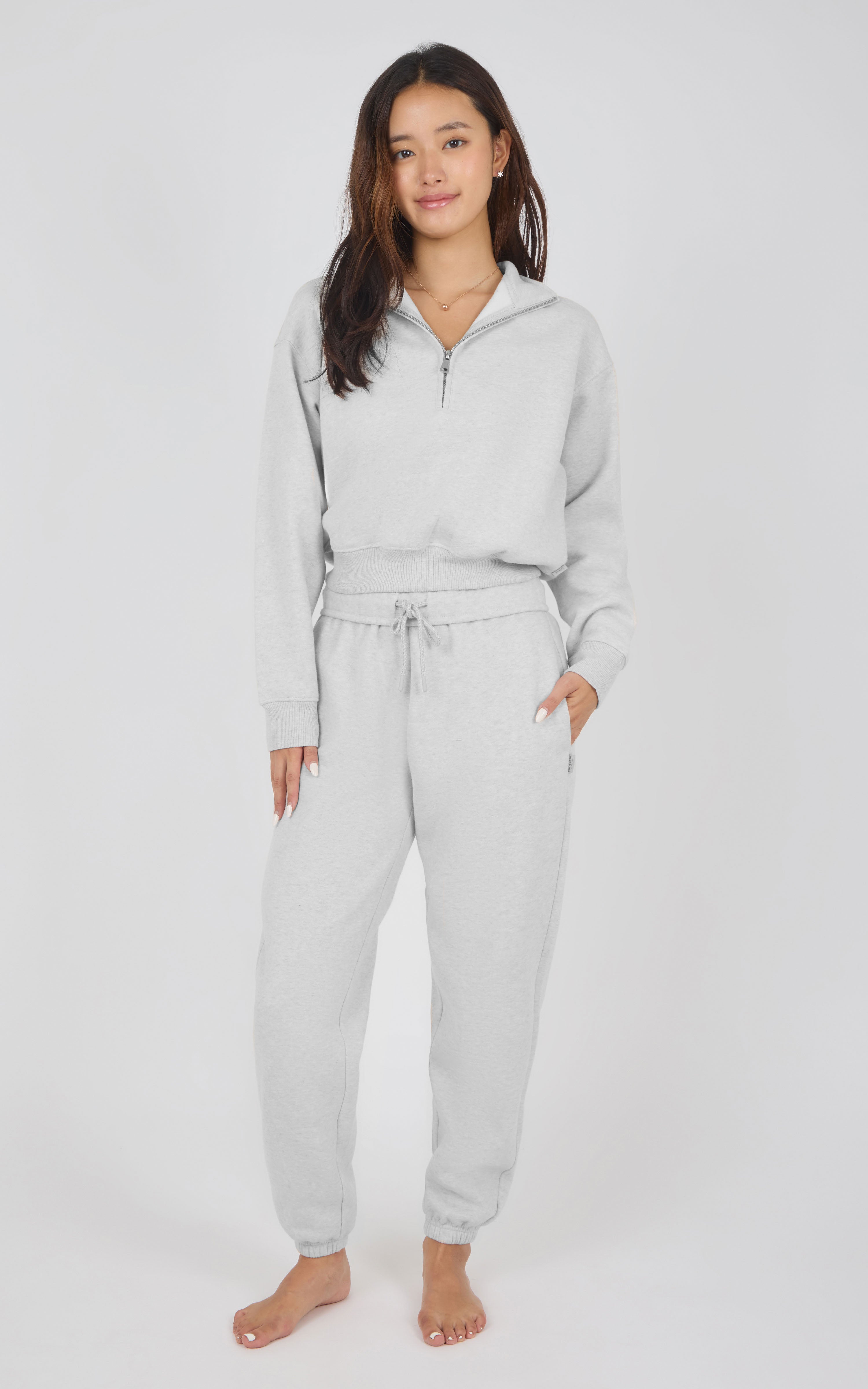 Cloudweave Lennie Half Zip & Foldover Jogger Pant Set