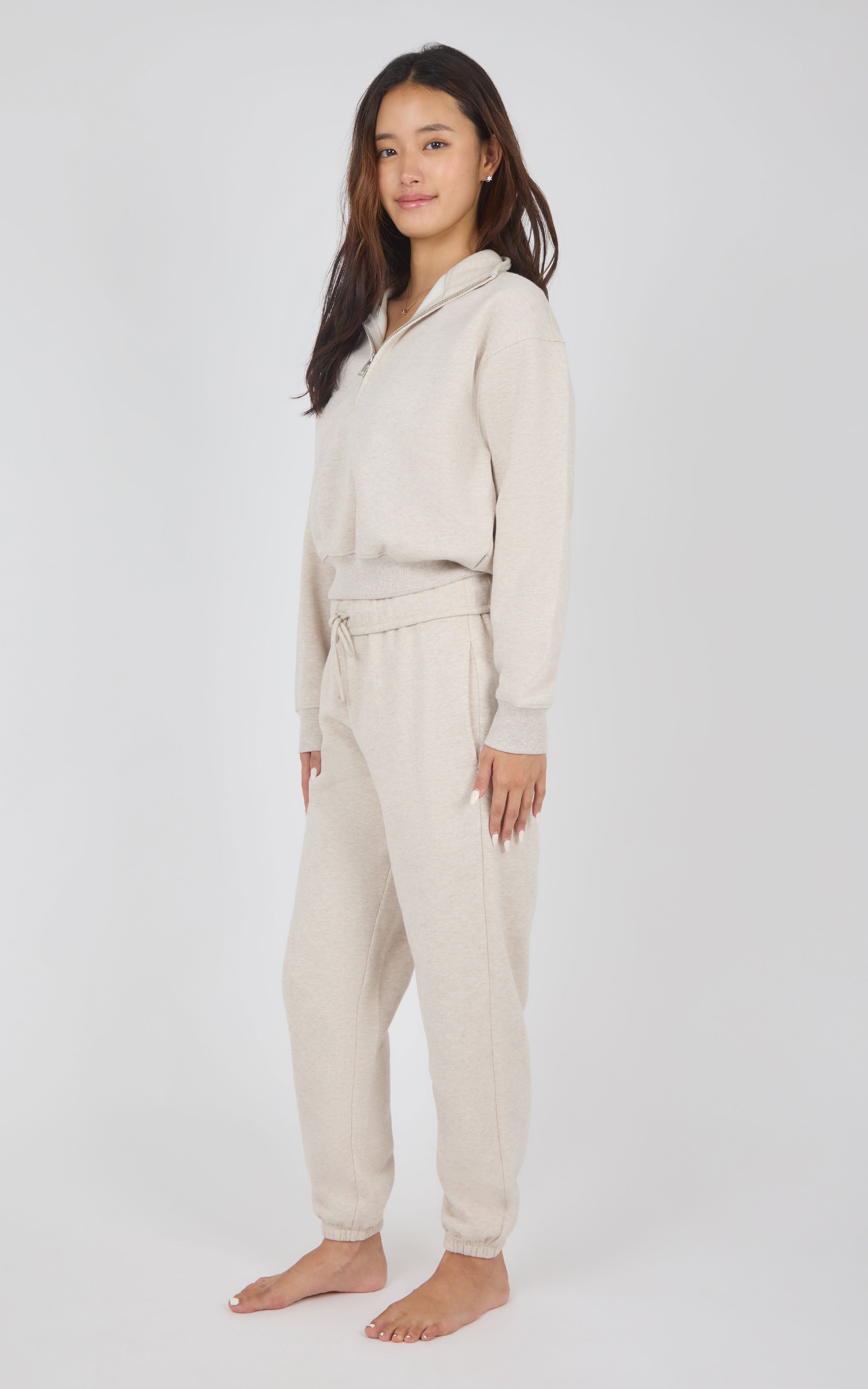 Cloudweave Lennie Half Zip & Foldover Jogger Pant Set