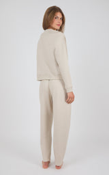 Aspen Plush Reset Crewneck Top & Tapered Pant Set - 90 Degree by Reflex
