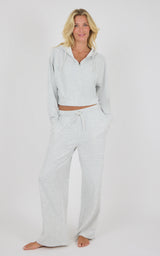 Aspen Fleece Alix Hoodie Jacket & Daya Wide Leg Pant Set image