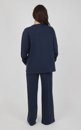 Softlite Fleece Crew Long Sleeve & Timeless Wide Leg Pant Set