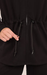 Softlite Fleece Cinched Waist Jacket & Sasha Wide Leg Pant Set
