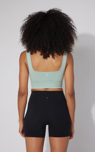 2 PK Stonewash Seamless Bra Tank - 90 Degree by Reflex