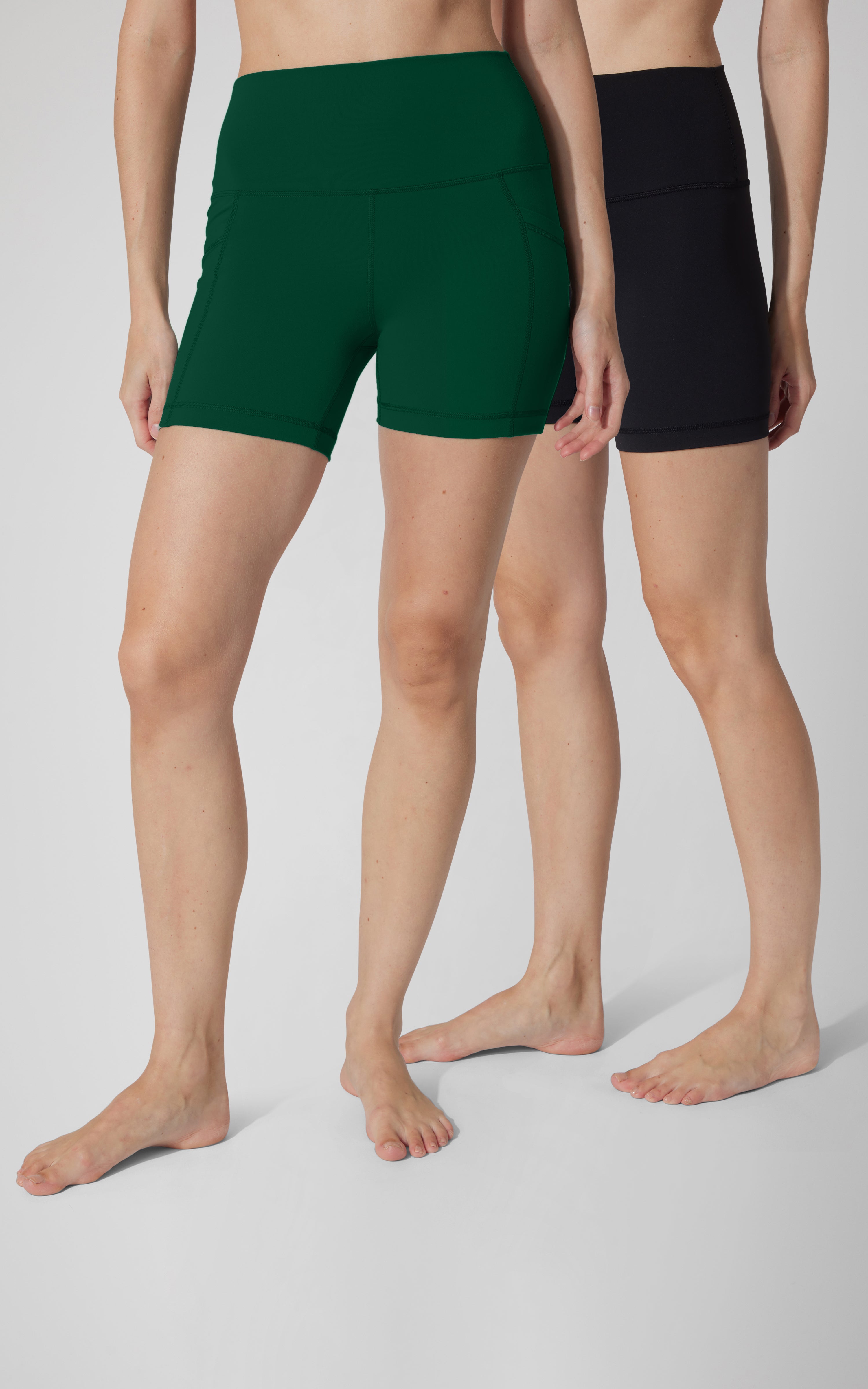 2 PK Lux Classic and Pocketed 5" Shorts - Our Earthy Story - 90 Degree by Reflex