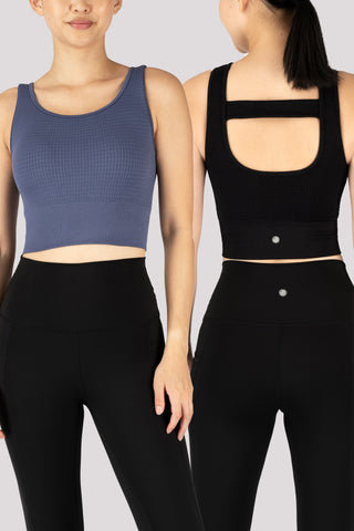 2 PK Waffle Bra - Our Stone Story - 90 Degree by Reflex