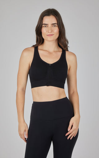 2 PK Full Zip Seamless Bra - 90 Degree by Reflex