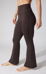 Lux Hudson Elastic Free V-Back 7/8 Flare Pant - 90 Degree by Reflex