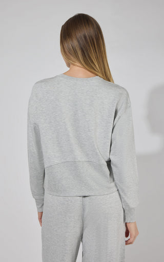 Modal Terry Crew Long Sleeve - 90 Degree by Reflex