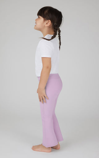 Toddler Girls 2 PK Ribbed Flared Pant - 90 Degree by Reflex