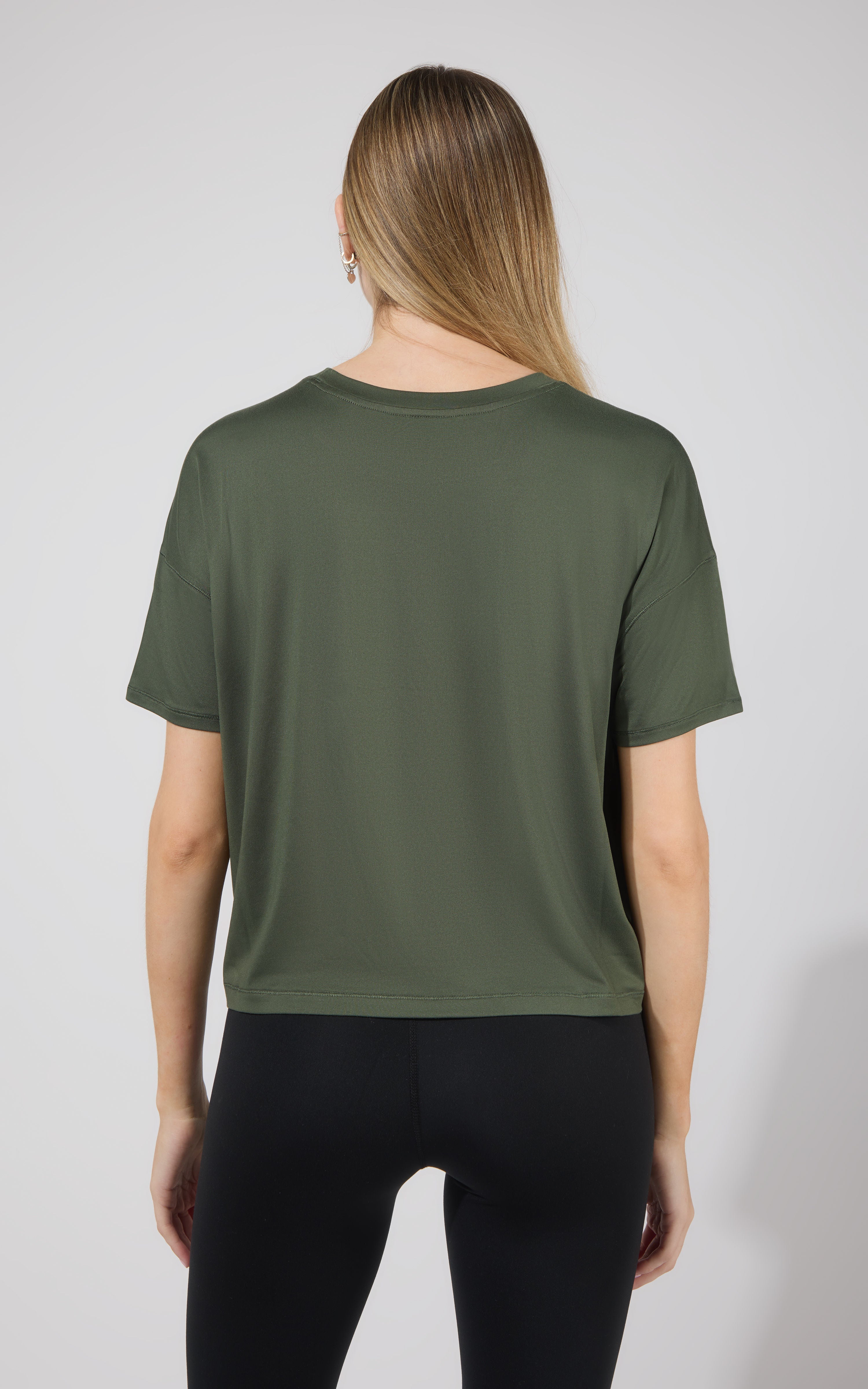 2 Pack Super Soft Deluxe Boxy Cropped Tee - 90 Degree by Reflex