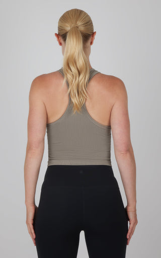 2 PK Racerback Tank with Built in  Bra - Our Petal Tone Story - 90 Degree by Reflex