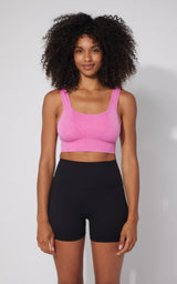 2 PK Stonewash Seamless Bra Tank - 90 Degree by Reflex