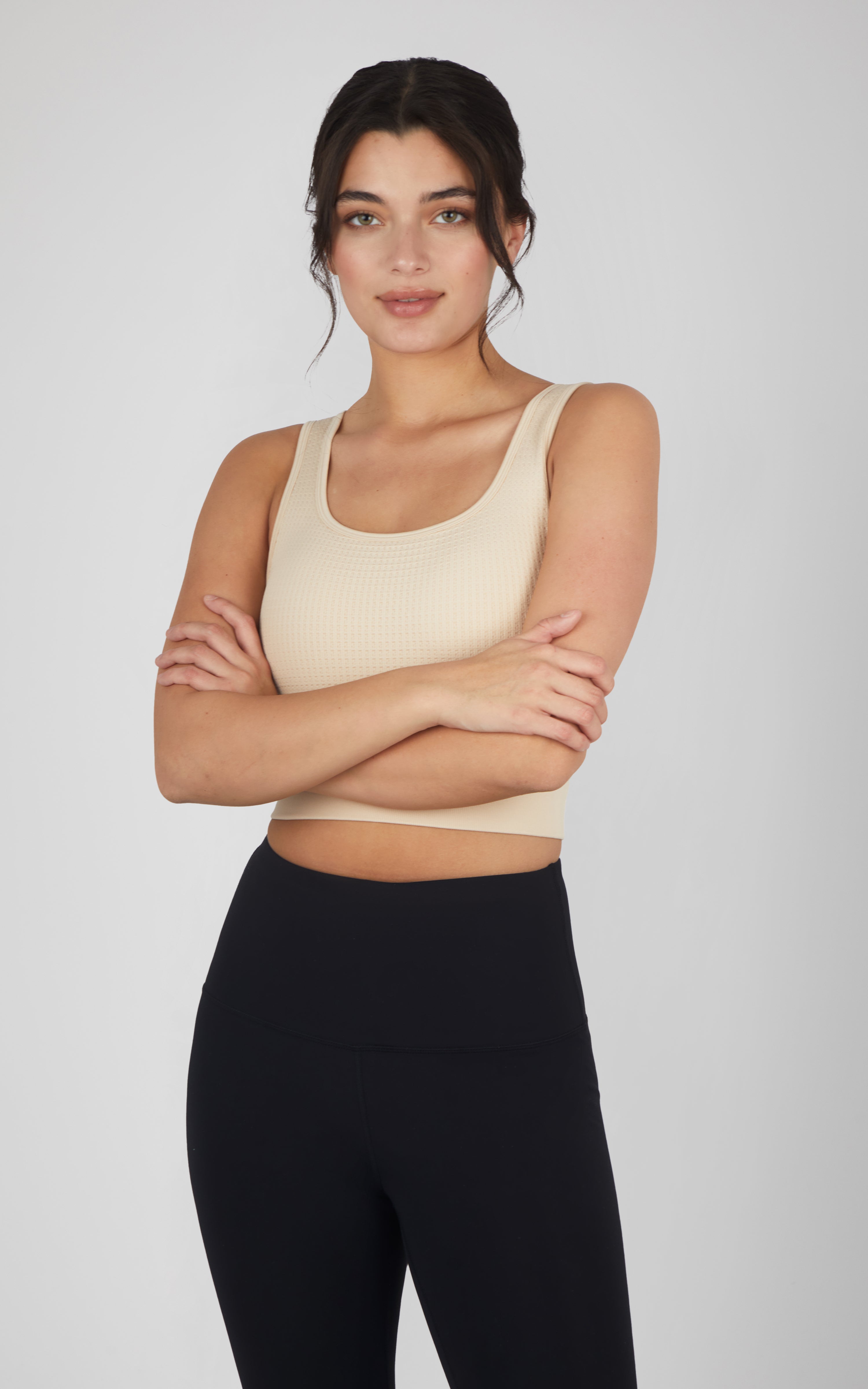2 PK Waffle Bra - Our Earthy Story - 90 Degree by Reflex