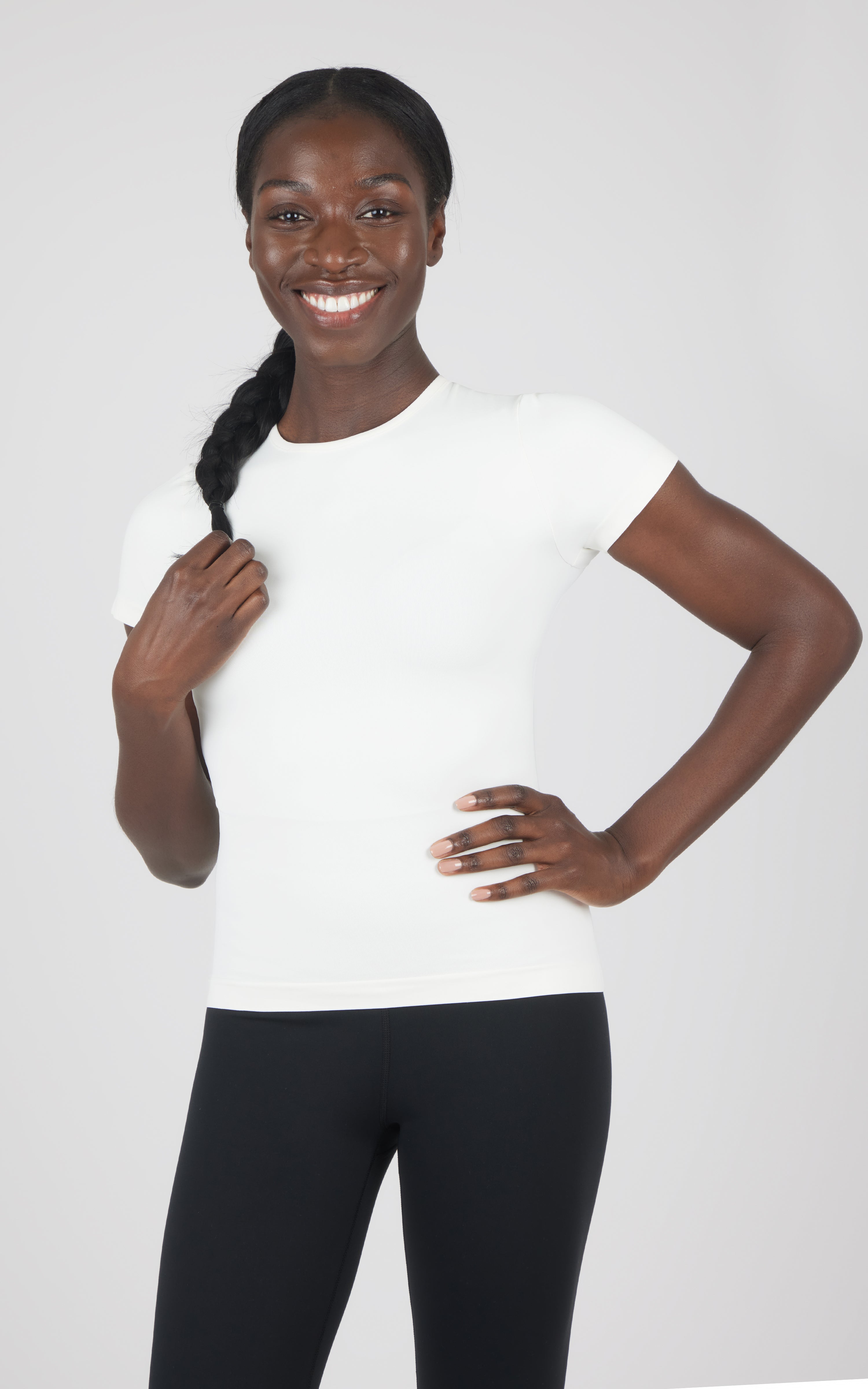 2 PK Short Sleeve Top - Our Linen Story - 90 Degree by Reflex