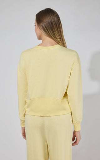 Modal Terry Crew Long Sleeve - 90 Degree by Reflex