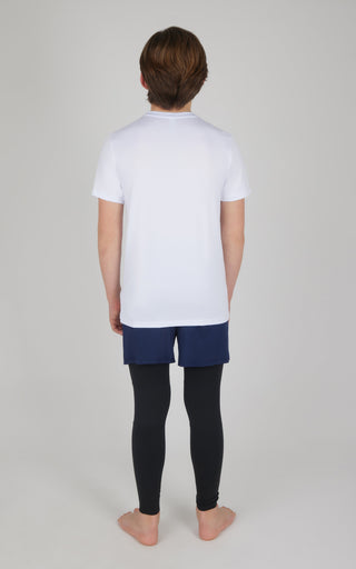 Boys 2 PK Running Short and Legging - 90 Degree by Reflex