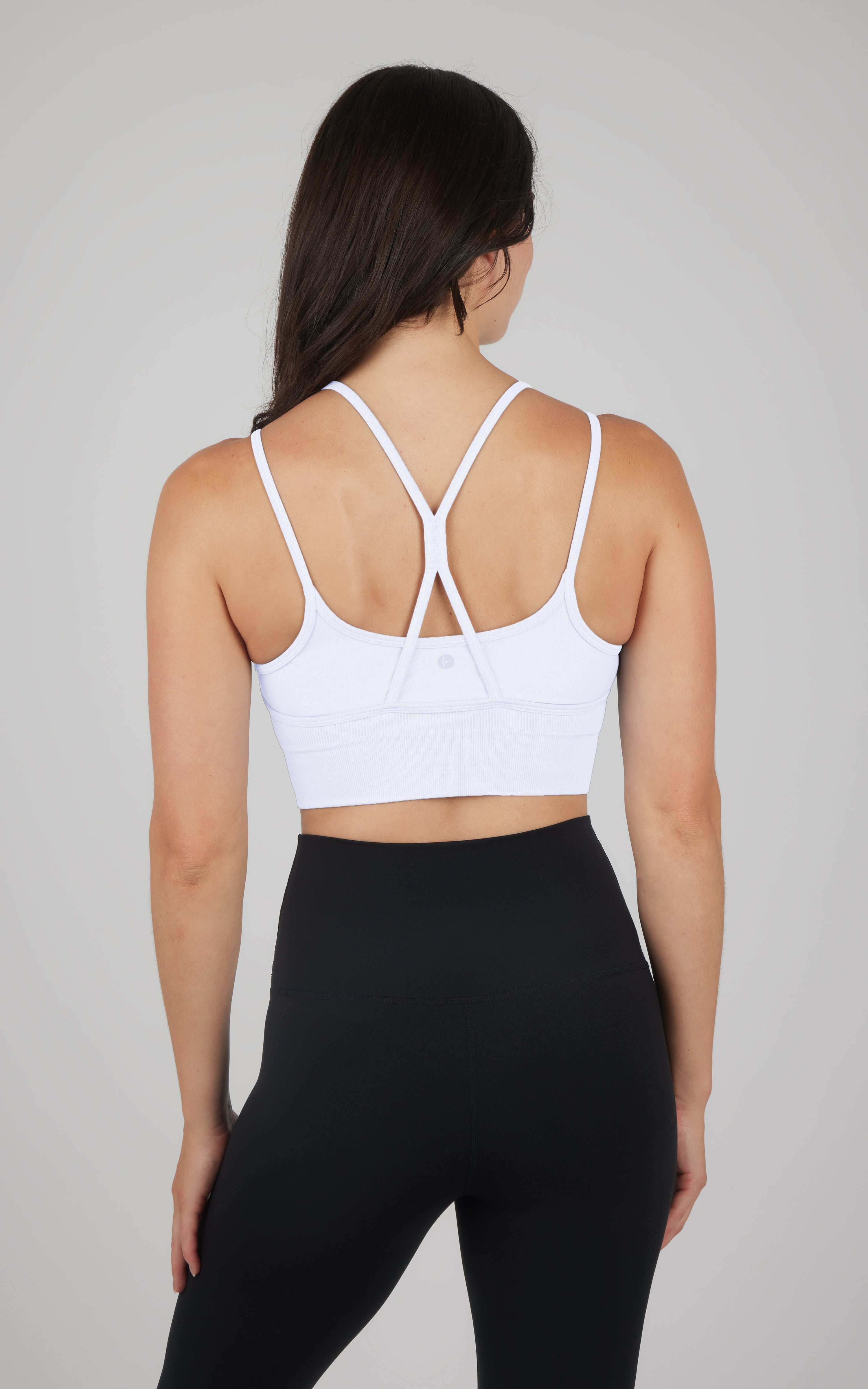 Ribbed Seamless Double Layer Bra - 90 Degree by Reflex