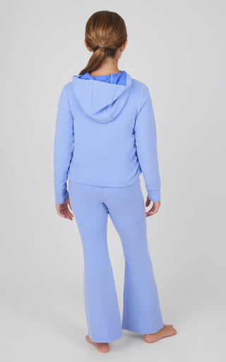 Girls 2 PC Hoodie and Flared Leg Pant - 90 Degree by Reflex