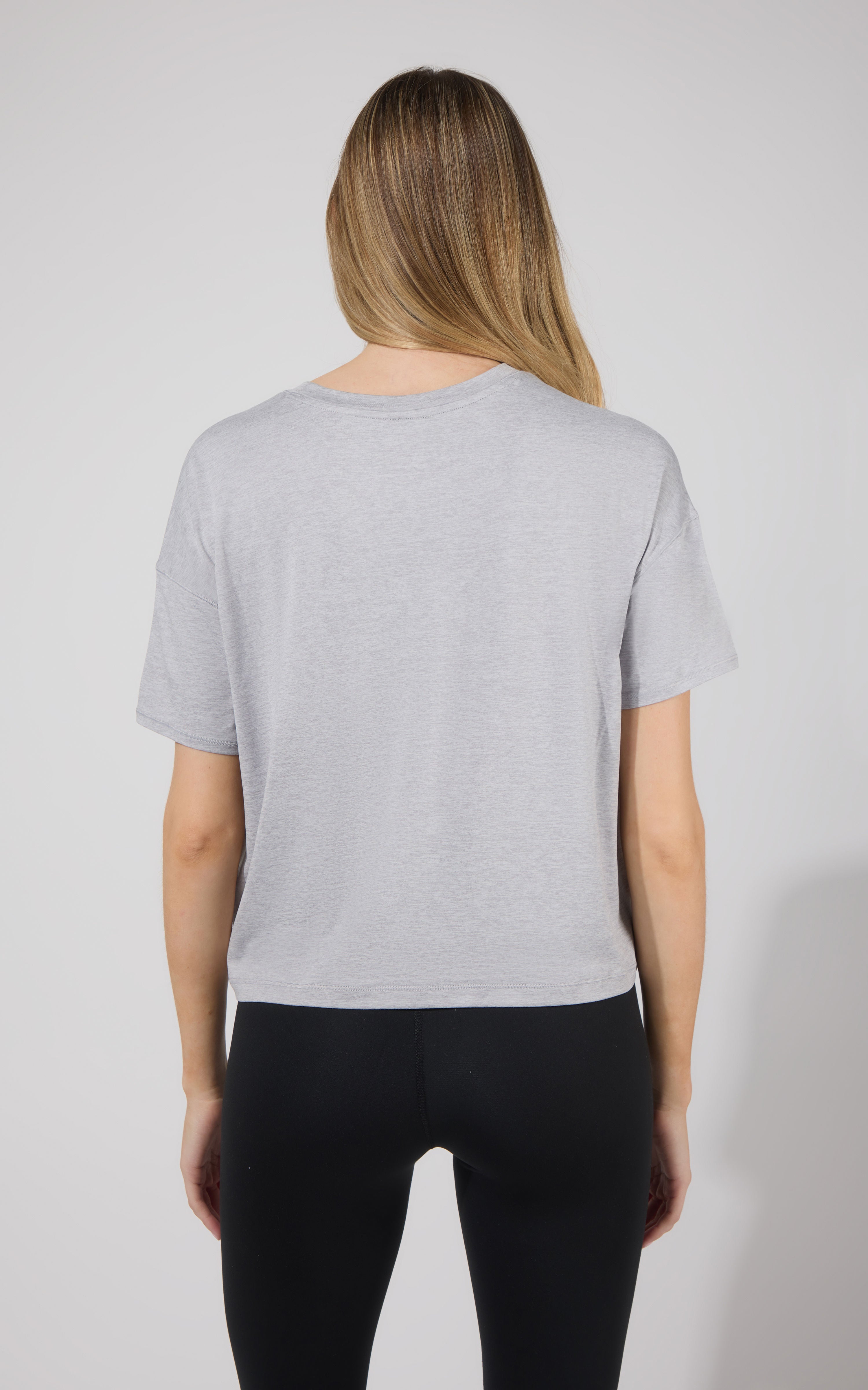 2 Pack Super Soft Deluxe Boxy Cropped Tee - 90 Degree by Reflex