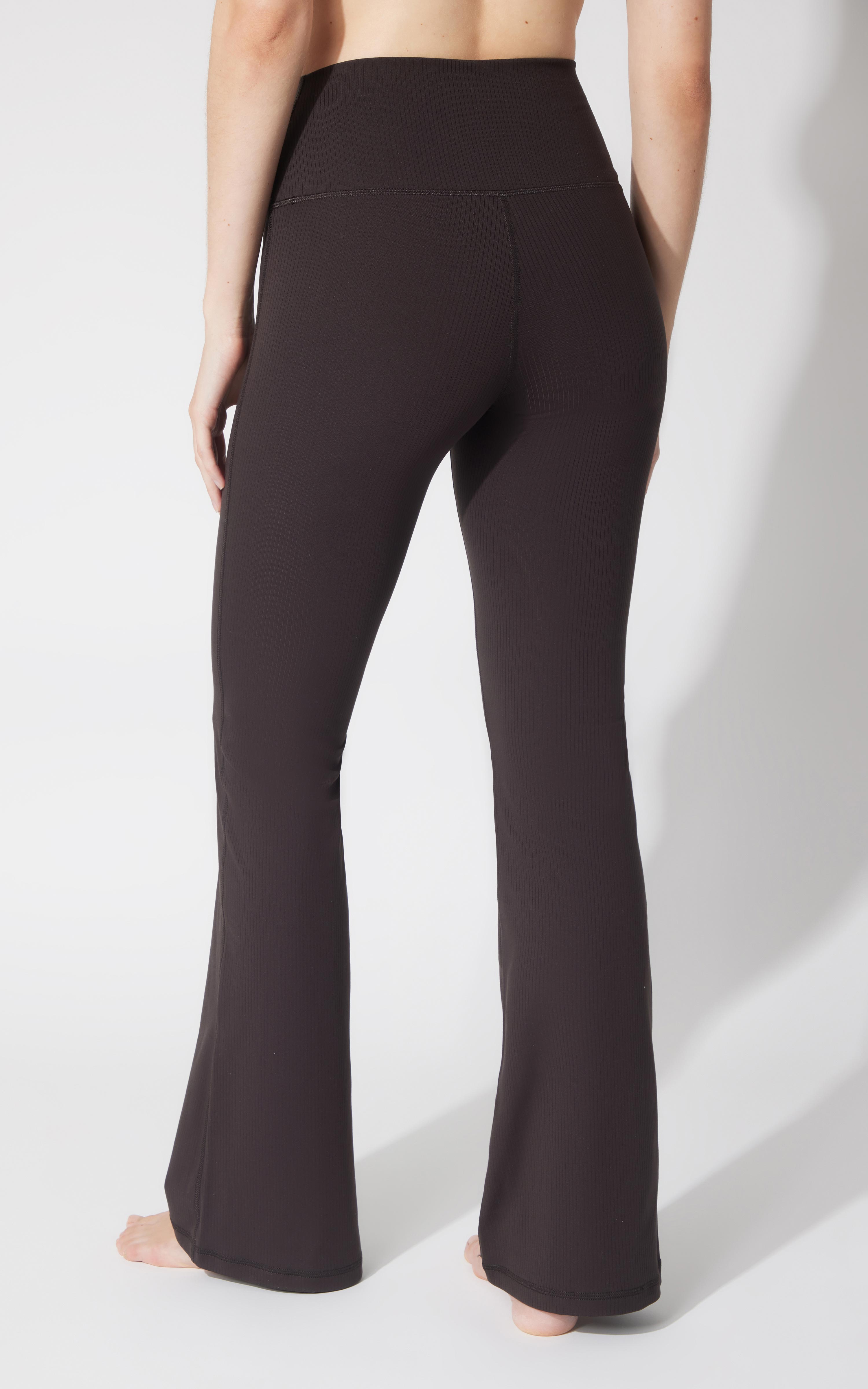 Felix Lux Ribbed Everyday Elastic Free Flare Leg Pant - 90 Degree by Reflex