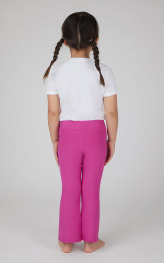 Toddler Girls 2 PK Ribbed Flared Pant - 90 Degree by Reflex