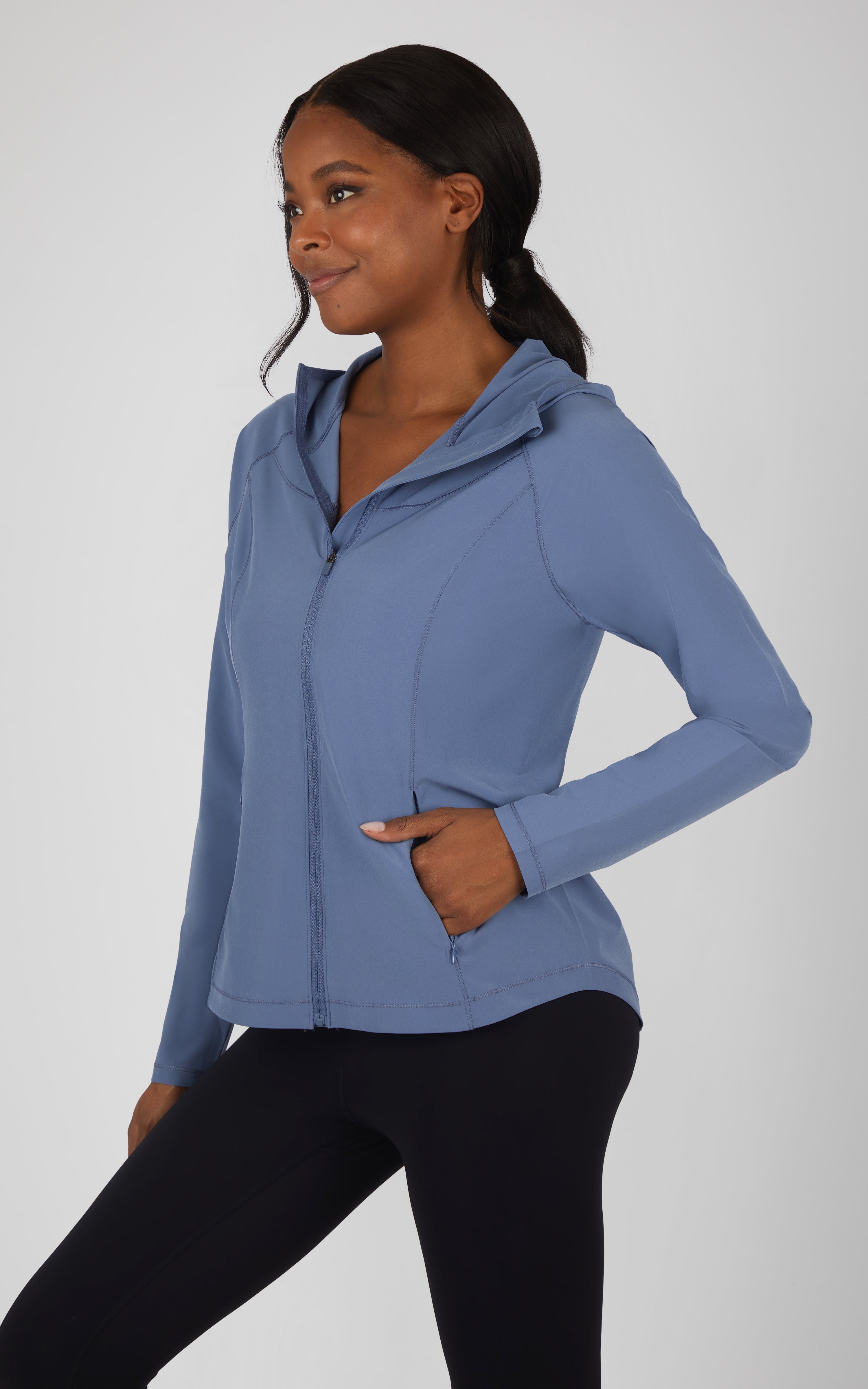 Lightstreme Run It Up Zipper Jacket - 90 Degree by Reflex