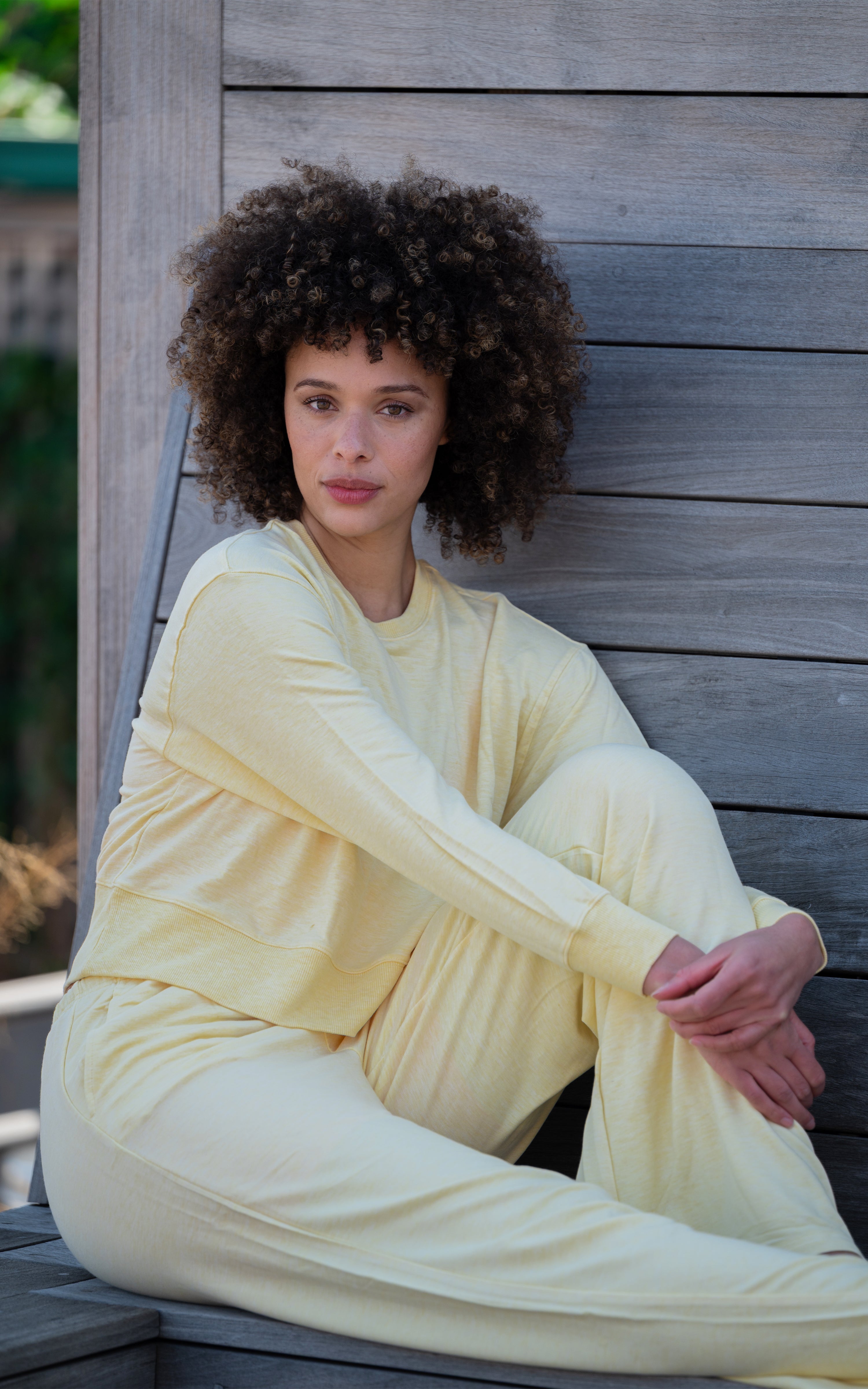 Modal Terry Crew Long Sleeve - 90 Degree by Reflex