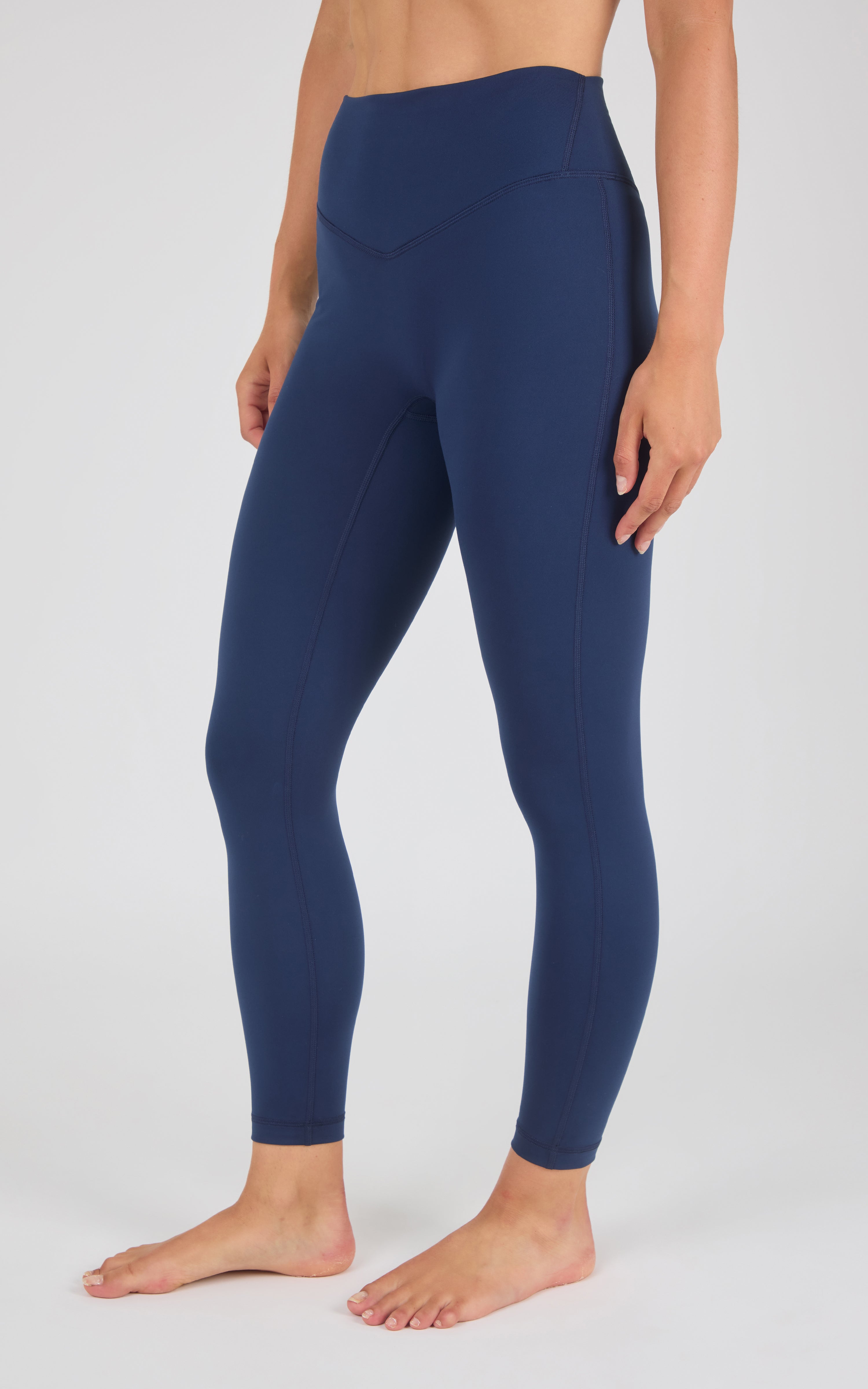 Wonderlink Flexvi Hi Rise Elastic Free Waistband Ankle Tight and Everyday Elastic Free Waistband Hi Rise Ankle Tight - 90 Degree by Reflex