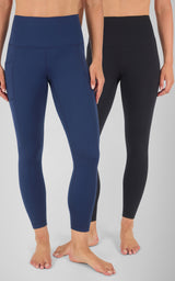 Wonderlink Tribeca Elastic Free Hi Rise Side Pocket Ankle Tight and Everyday Elastic Free Waistband Hi Rise - 90 Degree by Reflex