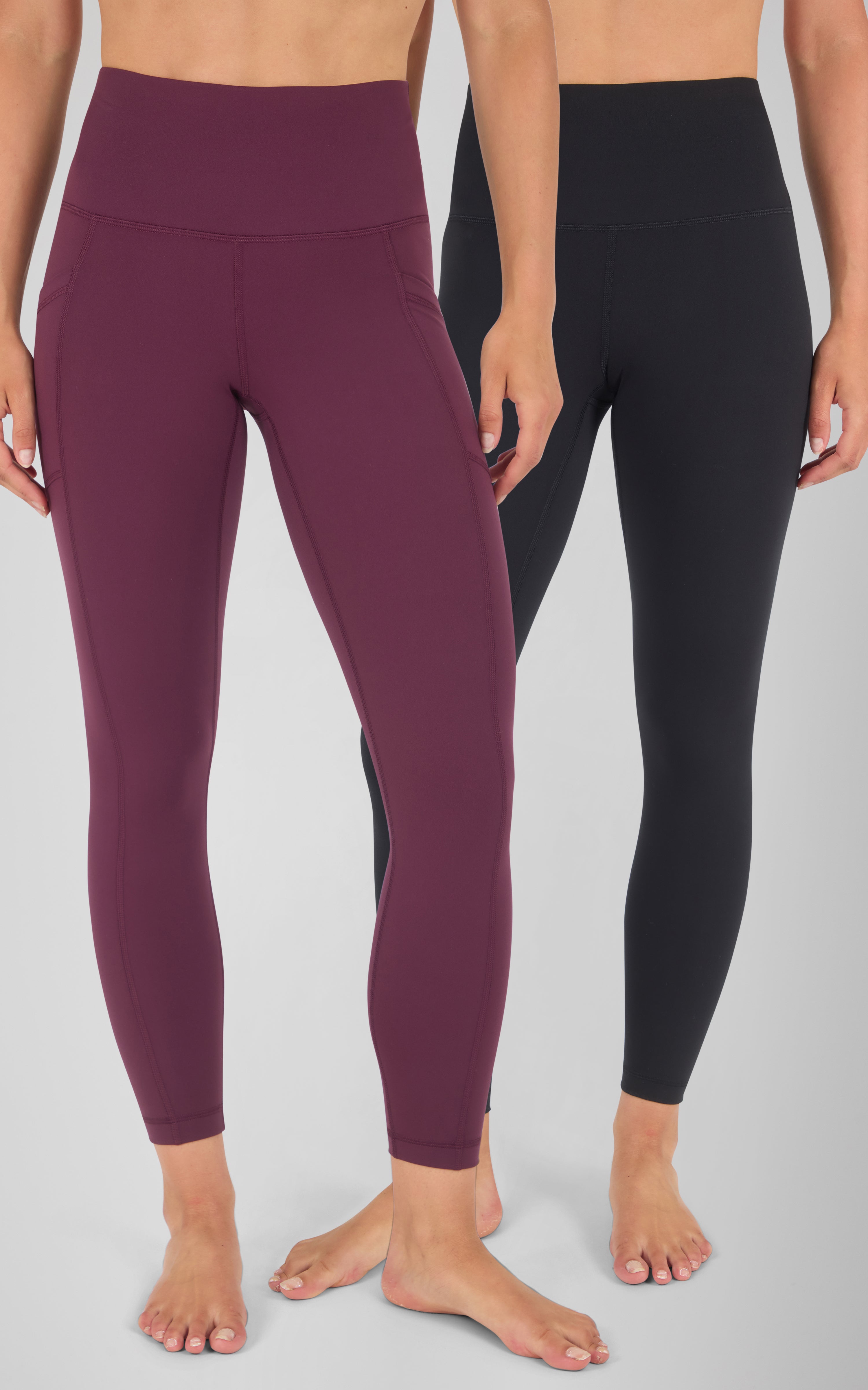 Wonderlink Tribeca Elastic Free Hi Rise Side Pocket Ankle Tight and Everyday Elastic Free Waistband Hi Rise - 90 Degree by Reflex