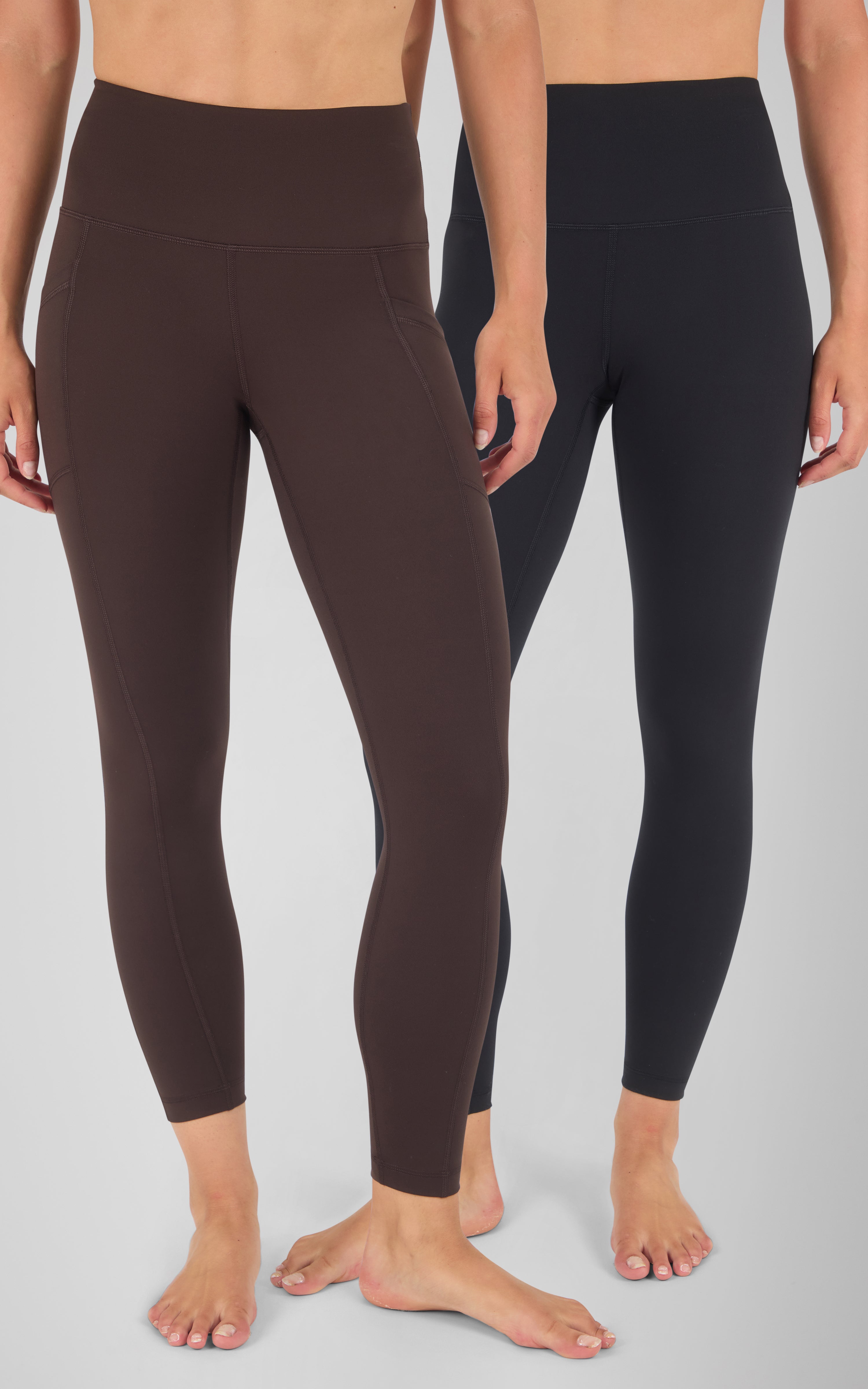 Wonderlink Tribeca Elastic Free Hi Rise Side Pocket Ankle Tight and Everyday Elastic Free Waistband Hi Rise - 90 Degree by Reflex