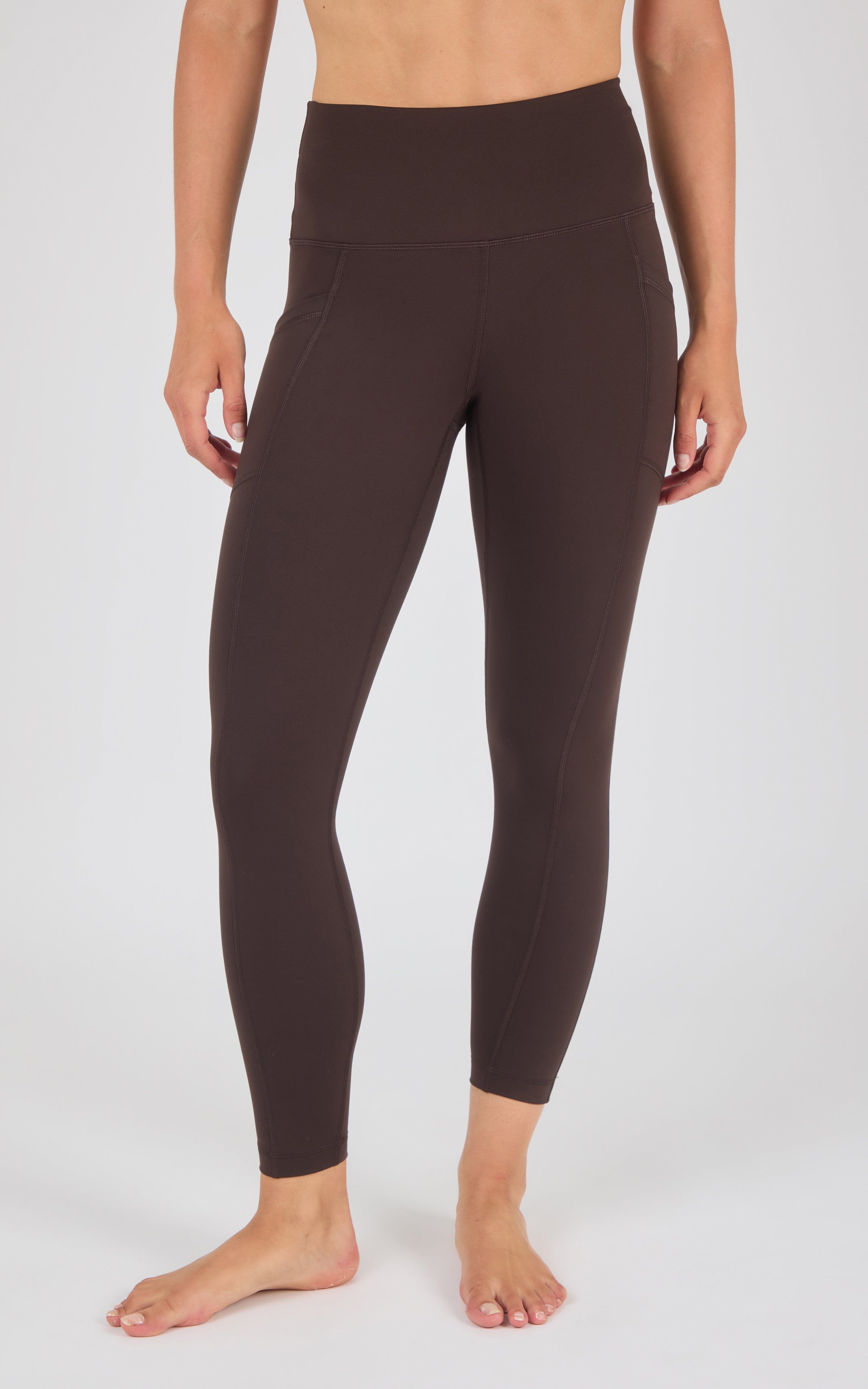 Wonderlink Tribeca Elastic Free Hi Rise Side Pocket Ankle Tight and Everyday Elastic Free Waistband Hi Rise - 90 Degree by Reflex