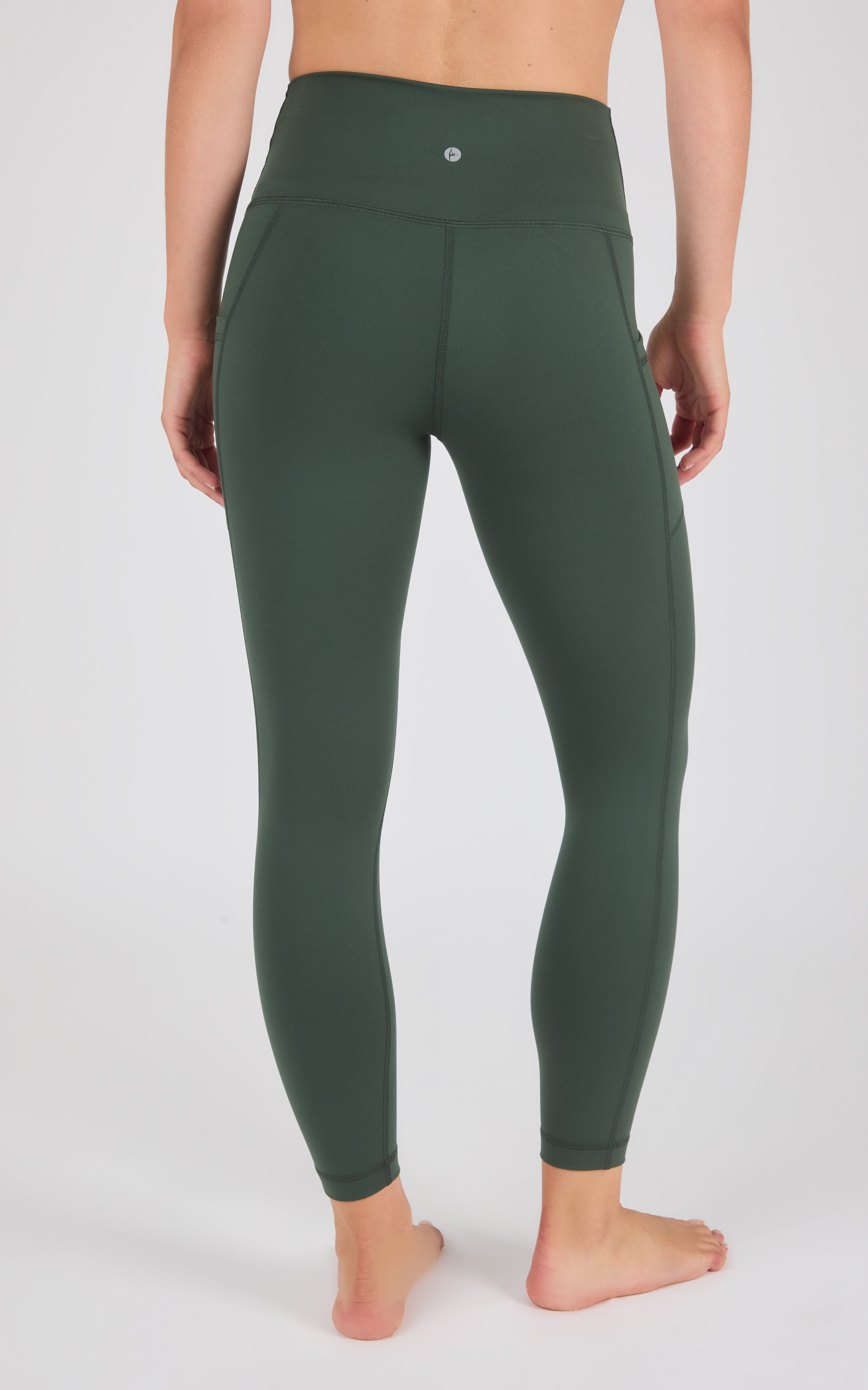 Wonderlink Tribeca Elastic Free Hi Rise Side Pocket Ankle Tight and Everyday Elastic Free Waistband Hi Rise - 90 Degree by Reflex