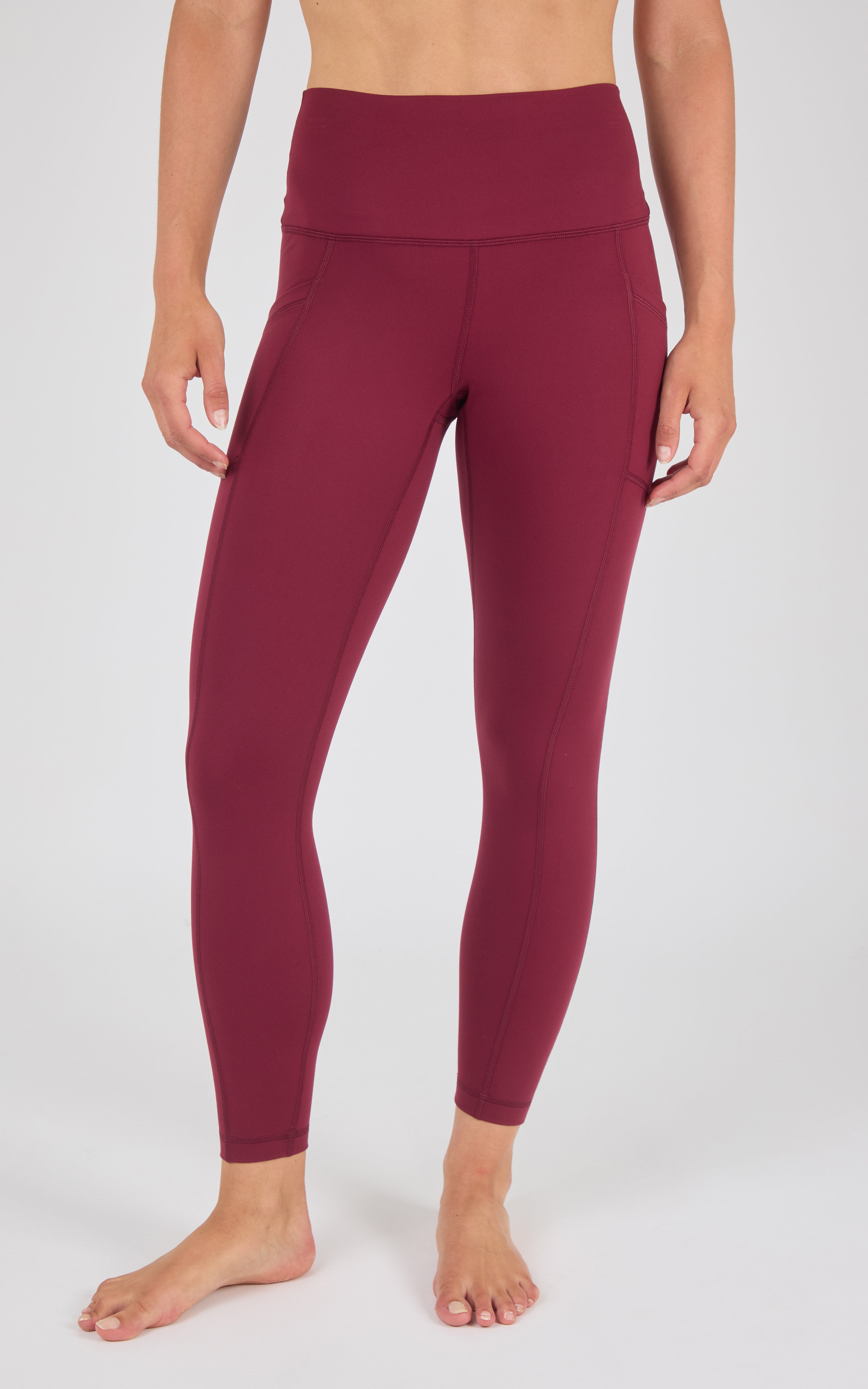 Wonderlink Tribeca Elastic Free Hi Rise Side Pocket Ankle Tight and Everyday Elastic Free Waistband Hi Rise - 90 Degree by Reflex