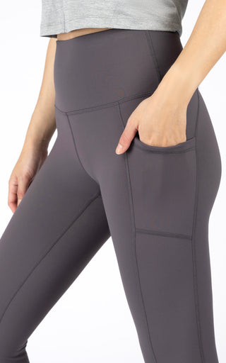 Wonderlink Elastic Free High Waist Side Pocket 7/8 Ankle Legging